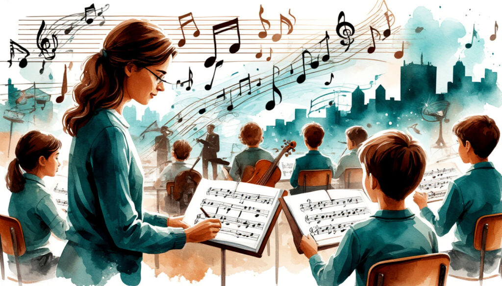 Сочинение музыки учащимися 7 Сочинение музыки учащимися