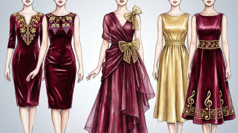 Концертные костюмы для женского хора эстрадной направленности: полное руководство по созданию сценического образа 14 Концертные костюмы для женского хора эстрадной направленности: полное руководство по созданию сценического образа