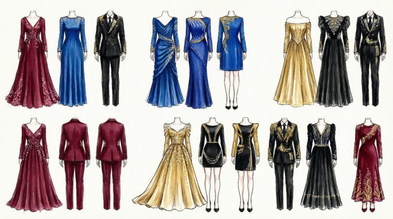 Концертные костюмы для женского хора эстрадной направленности: полное руководство по созданию сценического образа 21 Концертные костюмы для женского хора эстрадной направленности: полное руководство по созданию сценического образа