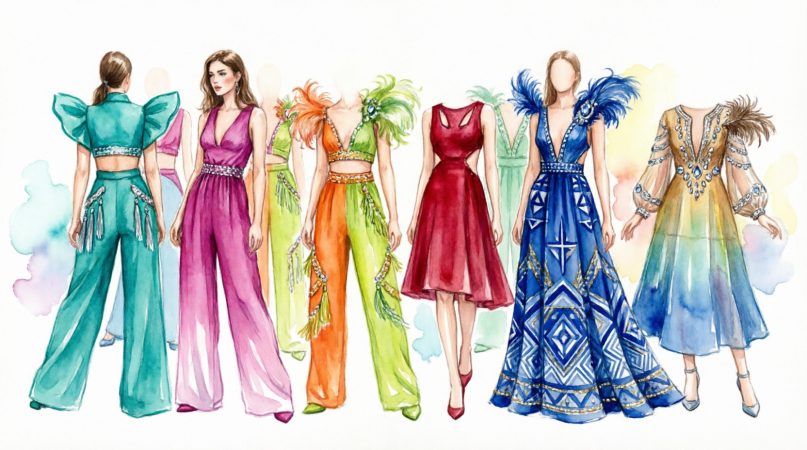 Концертные костюмы для женского хора эстрадной направленности: полное руководство по созданию сценического образа 23 Концертные костюмы для женского хора эстрадной направленности: полное руководство по созданию сценического образа