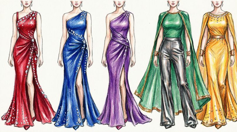 Концертные костюмы для женского хора эстрадной направленности: полное руководство по созданию сценического образа 22 Концертные костюмы для женского хора эстрадной направленности: полное руководство по созданию сценического образа